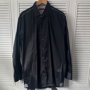 Men's Black Dress Shirt